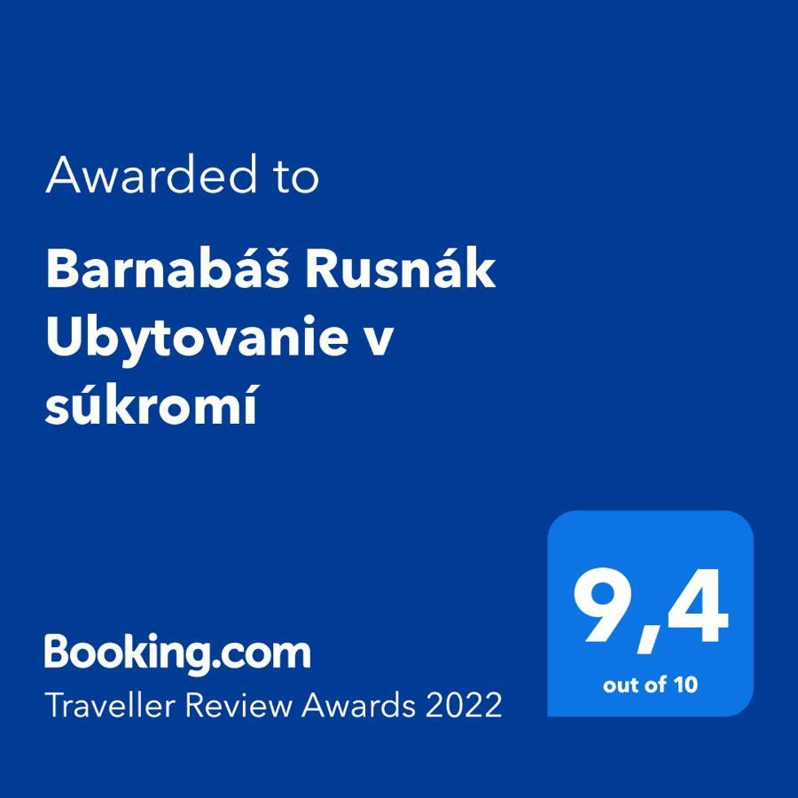 Mucin Barnabas Rusnak Ubytovanie V Sukromi מראה חיצוני תמונה